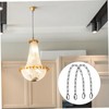 ULTECHNOVO 2Pcs Decorative Chain Extension for Pendant Lighting Fixture with