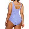 Yonique Plus Size One Piece Swimsuits for Women Tummy Control