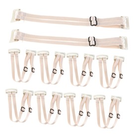 Vaguelly 10pcs Invisible Hairpin Bands Adjustable Facelift Straps for Wrinkle Removal and Skin Tightening Comfortable Reusable Bands for Youthful Facial Contours at Home Travel