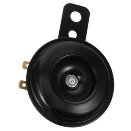 FUNOMOCYA Loud Metal Motorcycle Horn Durable Electric Horn for Motorbike Replacement Parts Easy Installation Enhanced Sound Performance for Various Motorcycle Models