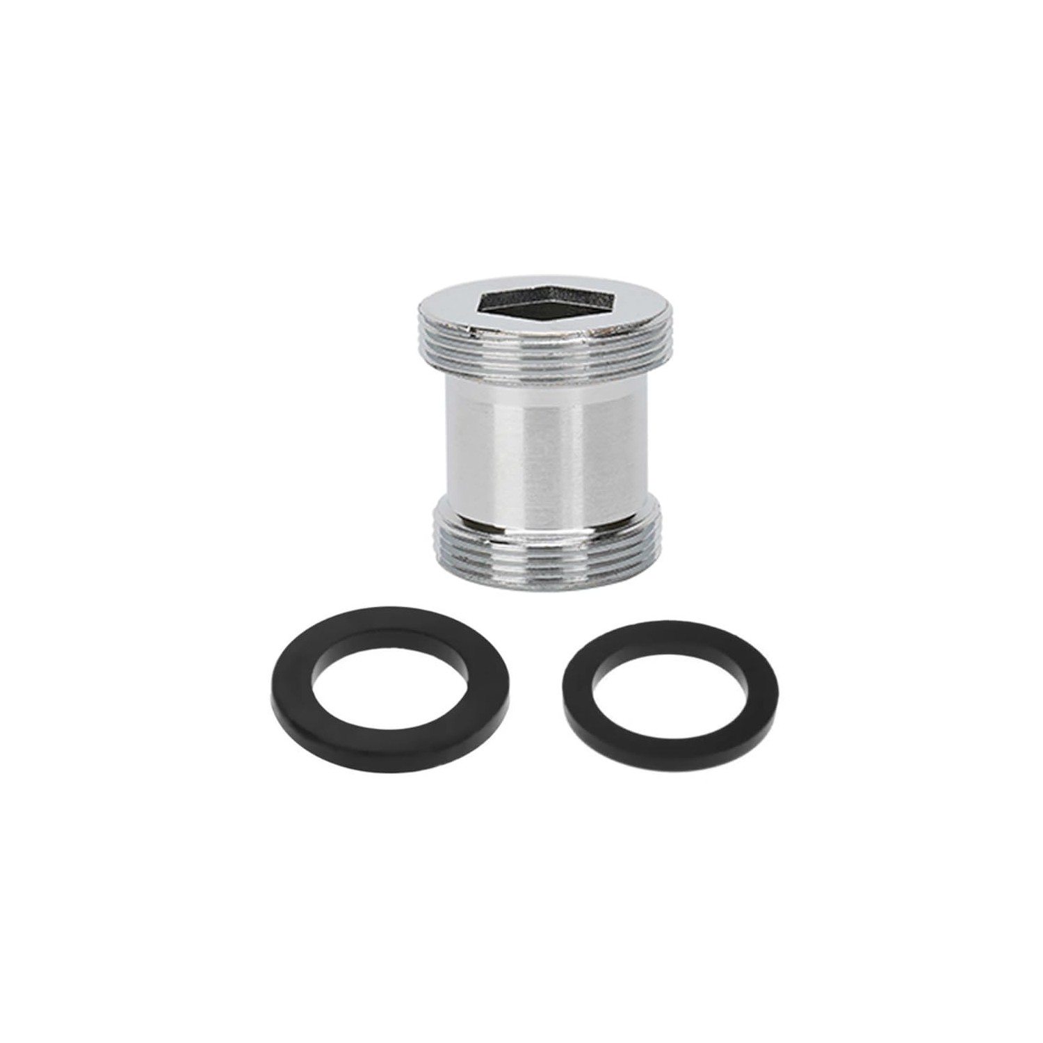 Brass Faucet Adapter, 22mm Male Thread to 24mm Male Thread Tap Joint ...