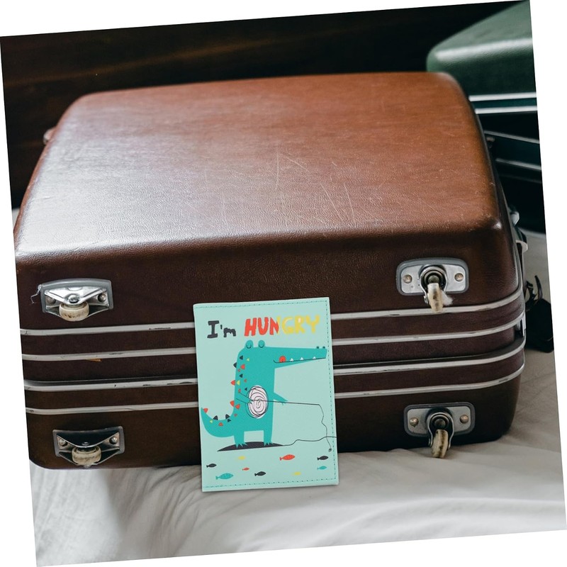 Funda para Pasaporte Mexicano de Viaje en Cuero Pu Verde
