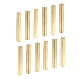 YOKIVE M3 Spacers Brass Hexagonal PCB Spacer Nuts Holding Height Uniform Large for Motherboard Circuit Board Electronics (Gold Tone 30 mm) Pack of 25