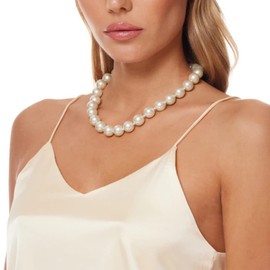 Kenneth Jay Lane 14mm Pearl Strand Necklaces