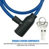Max Limit Cable Bike Lock (Blue)
