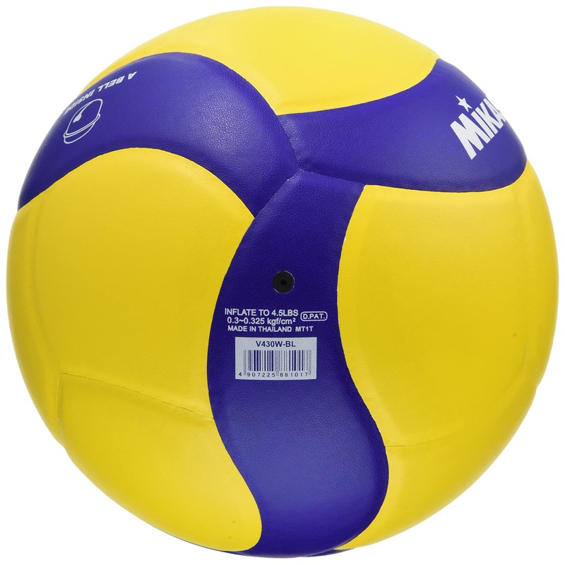 Mikasa V430W-BL Volleyball with Bell No. 4 for Junior High