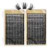 Cluster Eyelashes, QUEWEL Individual Eyelashes, 480 Pieces, DIY Eyelash Extensions,