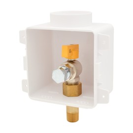 HYDRO MASTER Gas Outlet Box，3/4" NPT, Gas Supply Box，White (3/4-Inch)