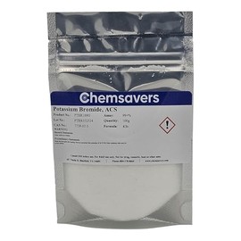 Potassium Bromide, ACS, 99+%, 100g