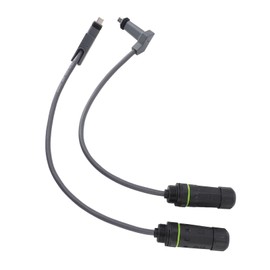Adaptador Ethernet de 2 Piezas, Adaptadores de Conector SPX a RJ45 de 1200 Mbps, Adaptador de Cable Ethernet Impermeable IP68 para Enrutador de Antena Parabólica Gen 2