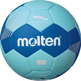Molten Handball H1F1800-CB, Size: 1, Colour: Cyan/Blue, Resin Free