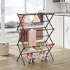 APEXCHASER Clothes Drying Rack, 3-Tier Laundry Drying Rack for Clothes,