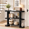 Gewudraw 39” Console Table with Storage, 3 Tier Entryway Table