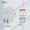 Wengart DC Isolator Switch DZ47-63Z, 25 A, 500 V, 35