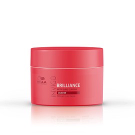WELLA PROFESSIONALS Wella Professionals Invigo Brilliance Hair Mask for Coarse Colored Hair| Conditioning Treatment| Color Vibrancy Mask | 5.07 Fl Oz