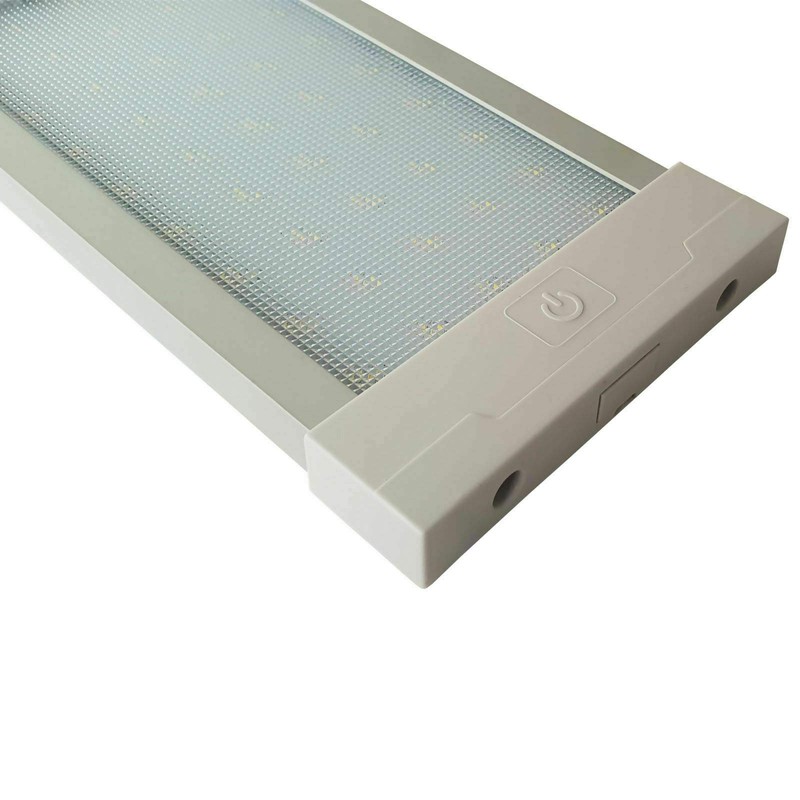 MARVIX LED 12V 24V Ceiling Panel Light Switched Lamp Caravan