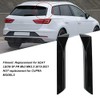 Bnineteenteam Rear Window Side Spoiler, 2 Pieces Wing Outer Trim