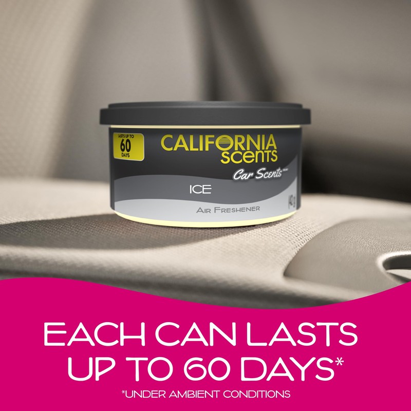 Can Air Freshener and Odor Neutralizer by California Scents, Set