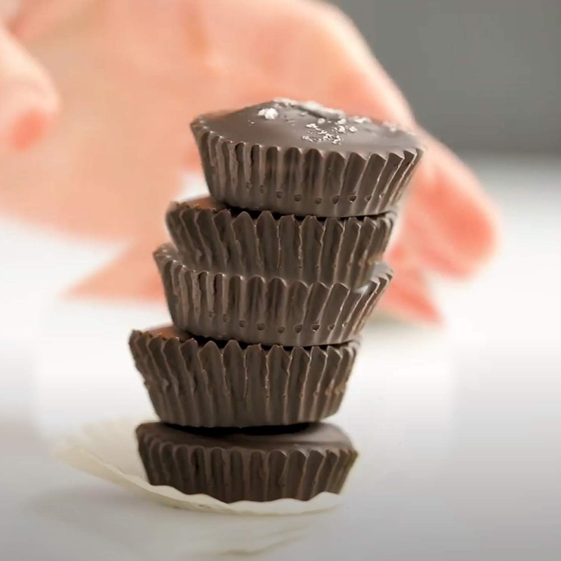 Palksky Chocolate Almond Peanut Butter Cup Mold - (3PCS) 9