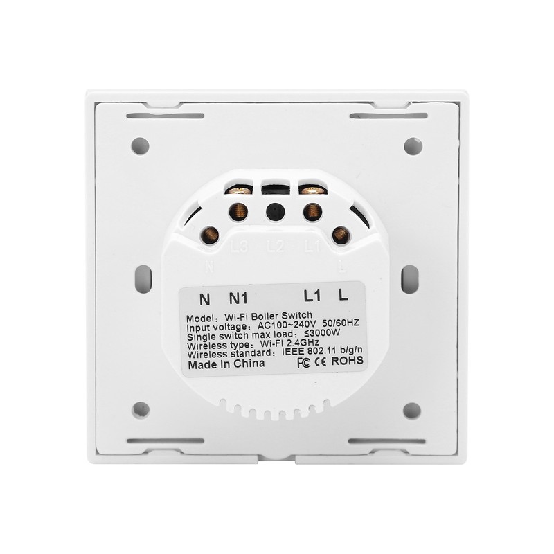Smart Touch Electric Water Heater Switch WiFi High Power for