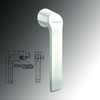 Schüco window handle bar fitting and Schüco fitting 2000 /