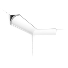 Orac CX109 1-3/4 in. x 1-3/4 in. x 78-3/4 in. Polystyrene Crown Molding - 8 Pack