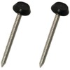 100 x 50mm Black Poly Pins Poly Nails