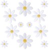 Dmnnlp 40 Pcs Daisy Iron on Patches, Embroidery Daisy Applique