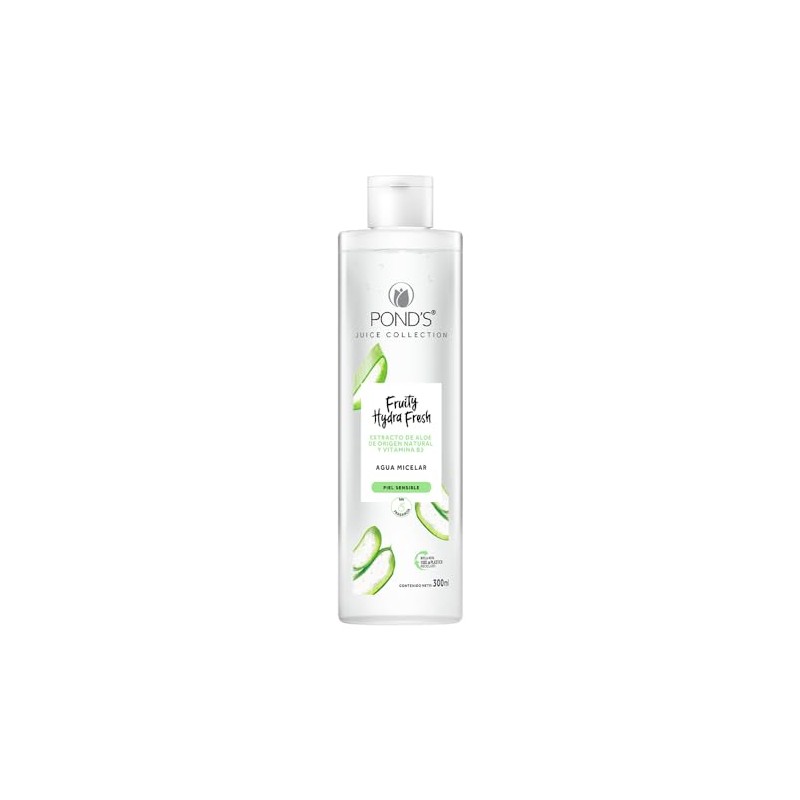 Agua Micelar Pond's Fruity Hydrafresh Aloe 300 ml
