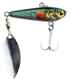 FISHN REALSPINNY Spinner Bait, Jig, Spinner Bait, Weight: 20g, Size: 5.cm, Spinner Blade: 3.8cm, Artificial Bait, for Spin Fishing for Predatory Fish such as Pike, Perch, Trout, Perch, Zander