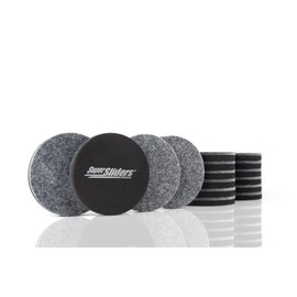3.5" Reusable Felt Slider (16 PC) Bagged Gray