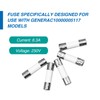 Generac 10000005117 6.3A 250V Fuse Replacements - Nissan Battery Fuse