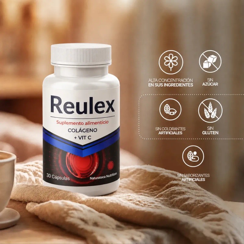Reulex Frascos Colageno Msm Vitaminas Mas