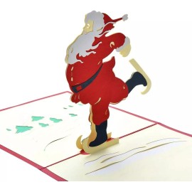 Wesappinc Paquete De 6 Tarjetas De Felicitación 3d De Navida