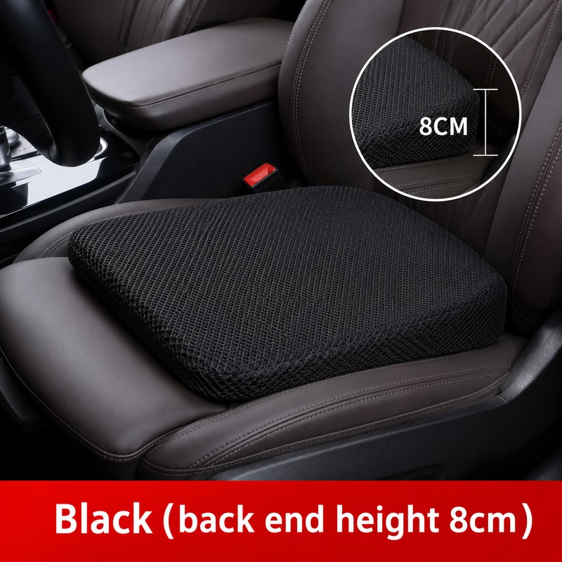 Car Seat Booster Cushion for Driving – Breathable Memory Cotton