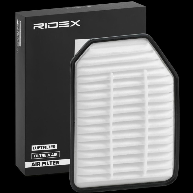 RIDEX 8A0455 Motor Air Filter Recirculation Filter, Filter Insert with