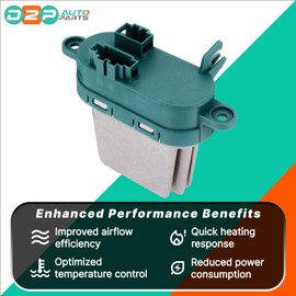 D2P Heater Blower Fan Motor Resistor Compatible With 2006-2015 Q7 Replaces 7L0907521B