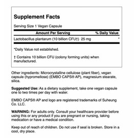 Swanson L. Plantarum - Digestive Supplement Promoting Gastrointestinal Balance & Bowel Regularity - Natural Formula to Help Reduce Bloating - (30 Veggie Capsules) 4 Pack
