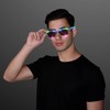 FlashingBlinkyLights Multicolor Cool Shades Light Up LED Party Sunglasses