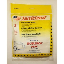 Universal 3 JANITIZED JAN - EUMM(3)  VACUUM FILTER BAGS TO FIT EUREKA 3670 - 3690, SEALED