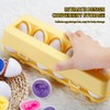 12Pcs Matching Eggs Color Vehicle Shape Recognition Early Learning Educational