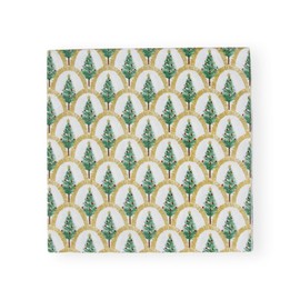 Deco Christmas Gold Luncheon Napkins - 20 Per Package