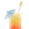 Final Touch Pineapple Drink Stirrers, Set of 6 (FTA3050)