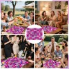 MIWOGA Adult Drinking Games for Parties, Rubber Mat Board Game,