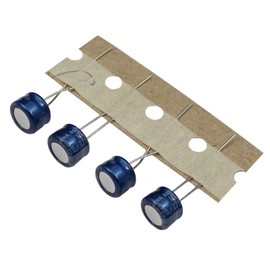 Elko Capacitor 20x Radial 220µF 10V Electrolytic Capacitor up to 85°C 220uF Electrolytic Capacitor from Elna