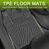 Fullux Floor Mats Car Mats Compatible with 2017-2024 Jeep Compass
