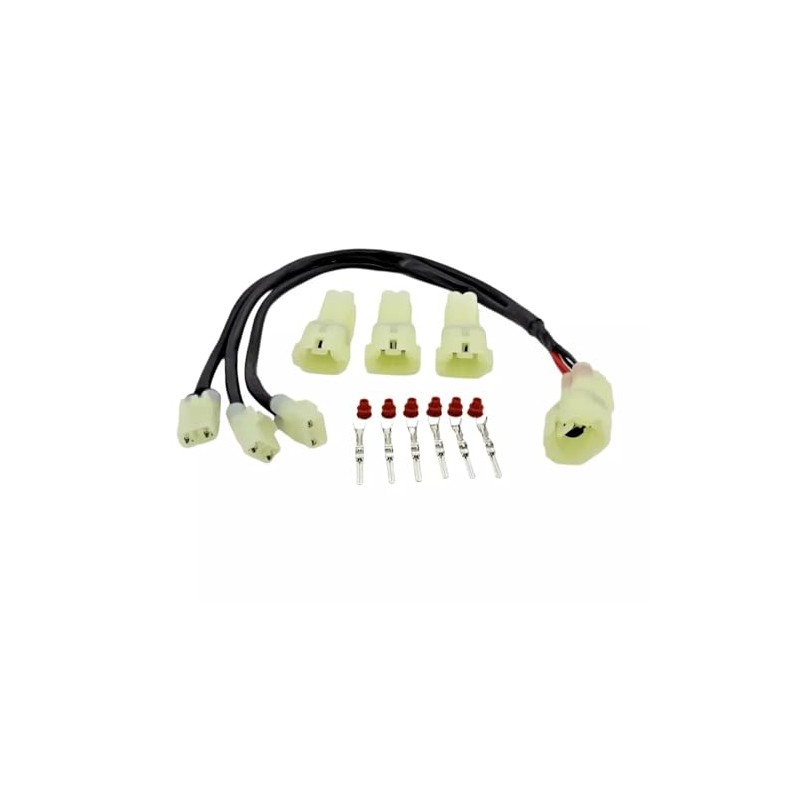 Triple Power Outlet Splitter Plug Kit for Honda CB500X/F/R, CB650F