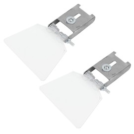 2Pcs Bench Grinder Eyeshield Stainless Steel Tool Shield for Grinder Safety and