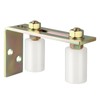 Skelang Slide Gate Guide Roller with L Post Bracket, Dual