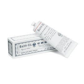 BARR-CO. Original Scent Shea Butter Hand Cream for Women & Men - Tranquil Milky Oat, Vanilla & Vetiver Hand Moisturizer for Dry Cracked & Working Hands - Moisturizing, Smooth Repair Cream, 3.4 fl oz